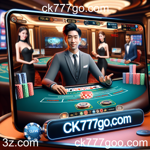 A Experiência Imersiva dos Jogos 'Ao Vivo' em ck777go.com